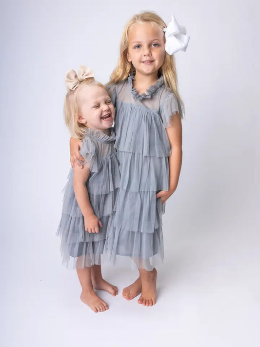 Tiered Tulle Dress
